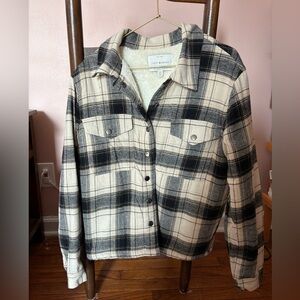 Lucky Brand Plaid Shacket